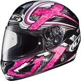 HJC CL-16 Shock Full Face Motorcycle Helmet MC-8 Pink Large L 0816-1508-06