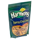 Harmony Foods Spicy Cha Cha Snack Mix, 4-Ounce Bags (Pack of 12)