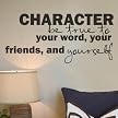 Wall Appliqué - Character Words