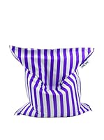 MESANA Puff Grande (Morado/Blanco)