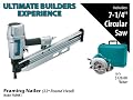 Makita FRANK1 Framing Nailer Kit with Bonus Circular Saw (5007NBK)