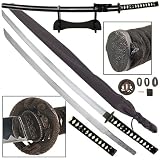 Full Tang Samurai Katana Sword with Ornate Dragon Guard