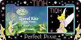 Tinkerbell Tink Pixie Logo Auto Accessory Combo - License Plate Frame, License Plate, Keychain, Fuzzy Dice & Decal