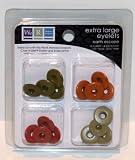 We R Memory Keepers Extra Large Round Eyelets Earth Escape 1/2 We R Memory Keepers Extra Large Round Eyelets Earth Escape 1/2