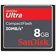 SanDisk 8GB/30MB Ultra CF Card ( SDCFH-008G-A11, US Retail Package ) Big Save