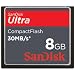SanDisk 8GB/30MB Ultra CF Card ( SDCFH-008G-A11, US Retail Package )
