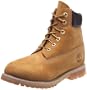 Timberland 6 in Premium FTB_6in Premium Boot - W 10361, Damen Stiefel, Gelb (Wheat Nubuck), EU 38 (US 7)