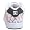 DC Little Kid/Big Kid Pixie 3 Sneaker,White/Battleship,6 M US Big Kid