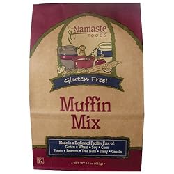 Namaste Foods, Gluten Free Muffin Mix, 16-Ounce Bags (Pack of 6)
