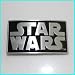 Pewter Belt Buckle Cartoon Star Wars Logo CA-052