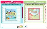 2012 family organiser / wall hanging calendar with pen