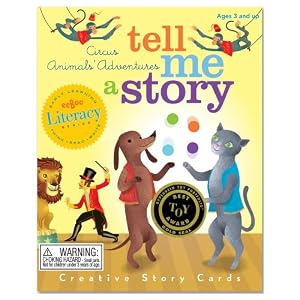 Circus Animals' Adventures Tell Me A Story Creative Story Cards by eeBoo