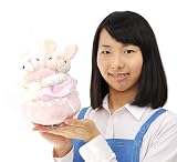 メチャラブウエディング・オルゴール【ウサギ】新郎新婦のうさぎちゃんが音楽と共に永遠の愛を誓います！プレゼントにオススメのウエディングドール♪