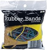 A&W Products Rubberbands Assorted Color and Size (35020.P)