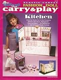 Plastic Canvas Fashion Doll Carry & Play - Kitchen (The Needlecraft Shop #933736)
