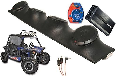 Heathen V Twin Rockford R1525 & PXA300.4 2CH Amp Quad 5 1/4" Speaker Pod System