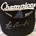 Luis Gonzalez autographed Arizona Diamondbacks 2001 World Series Champions cap
