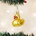 Old World Christmas Rubber Ducky Baby Collection Glass Blown Ornaments for Christmas Tree