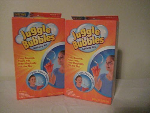 Juggle Bubbles Activity Kit, Bubble Maker, Bubble Game, SEEN ON TV (2 pack) by Juggle Bubbles