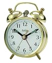 Acctim Brass "Mini Bell" Keywound Alarm Clock