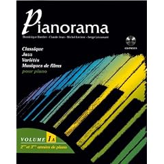 Pianorama : Classique, Jazz, Vari�t�s, Musique de films, volume 1A (CD inclus)