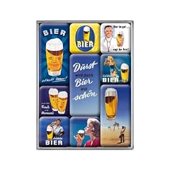 Bier & Spirituosen 9-teiliges Magnet Set
