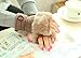 Nanxson(TM) Fingerless Thumb Hole Winter Knitted Thick Warmer Glove ST0008