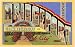 Greetings from Bridgeport, Connecticut Magnet, 4" x 3"