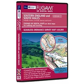 UK Digital Maps version 2 Southern England and South Wales