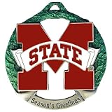 Bergamot Mississippi State Bulldogs Holiday Ornament Set