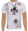 Skulls, Chains and Cross Cotton Adult Mens Fashion T-Shirt - Clearance Sale !