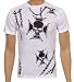 Skulls, Chains and Cross Cotton Adult Mens Fashion T-Shirt - Clearance Sale !