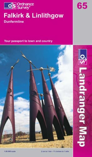 Falkirk and Linlithgow, Dunfermline (Landranger Maps)