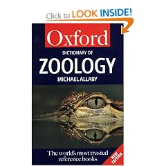 A Dictionary of Zoology (Oxford Paperback Reference)