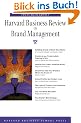 Harvard Business Review on Brand Management