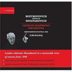Rostropovich Conducts Shostakovich