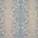 ECLIPSE Nadya Print Thermal Insulated Single Panel Grommet Top Darkening Curtains for Living Room, 52 in x 84 in, Smokey Blue