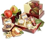 Sincerely Savory Fruit and Gourmet Gift Tower
