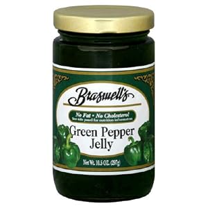 Braswell, Jelly Pepper Green, 10.5-Ounce (6 Pack) by Braswell