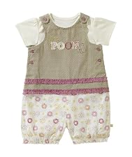 Winnie the Pooh bibshort set