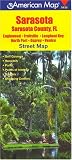 Sarasota, Sarasota County, FL Street Map: Englewood/Fruitville/Longboat Key/North Port/Osprey/Venice (American Map)