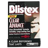 Blistex Clear Advance Lip Protectant/Sunscreen, SPF 30 with Parsol 1789, .15-Ounce Tubes (Pack of 24)