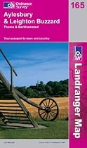 Aylesbury and Leighton Buzzard, Thame and Berkhamstead (Landranger Maps) (OS Landranger Map)