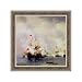 The Battle in the Chios Channel by Ivan Aivazovsky - 36.75x36.75