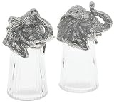 Arthur Court Elephant Salt-and-Pepper Set