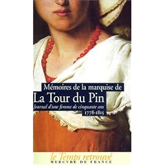 M�moires de la marquise de La Tour du Pin