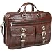 American West Oakleaf 6 Compartment Briefcase - Mahogany