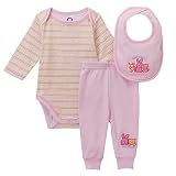 Gerber Organic Cotton 3-pc. Layette Set - Pink