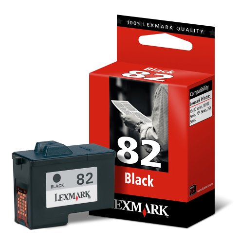 Lexmark 18L0032 black ink cartridge 82