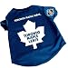 Officially Licensed by NHL - Toronto Maple Leafs Dog Hockey Jersey- Large